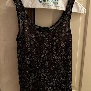 Daniela Corte designer lace tank top